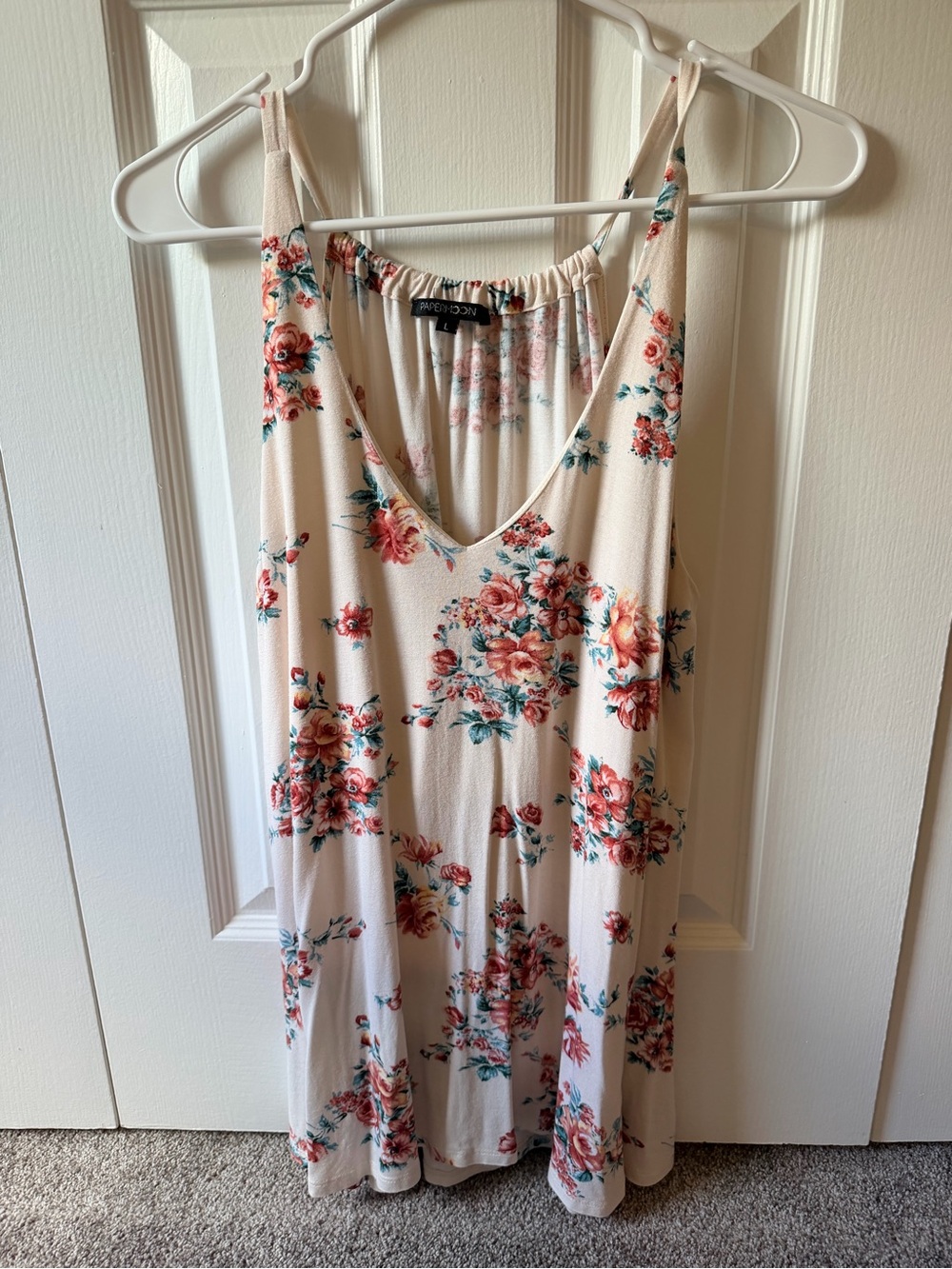 Paper Moon Cream Floral Top